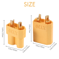 XT30 Male Female Battery Connectors XT30U Male Female Connectors. 