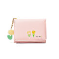 Coin Pocket Wallets Card Holder Wallet Flower Card Holder PU Leather Coin Pocket Mini Change Purses Coin Purse. 