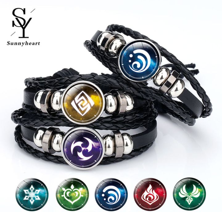Sunny%20Time%20Gem%20Braided%20Genshin%20Bracelet%20Multi%20Layers%20Faux%20Leather%20Genshin%20Bracelet%20Hand%20Decoration%20-%20Image%203