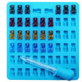 Kitchen accessories 53cell Jelly Mold Cavity Silicone Gummy Bear Chocolate Mold Candy Maker Ice Tray JUE. 