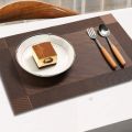 Dining Table Place Mats 30CMx40CM Inches Set of 1 & 6 GOLD SILVER BROWN GREY. 