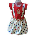 Casual Pinafore Dress For Kids. 
