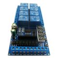 DC 12V 8 Channel Pro mini PLC Board Relay Shield Module for Arduino Multifunction r Switch Board. 