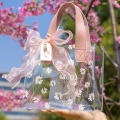 Transparent Handbag Gift Bag PVC Plastic Jelly Bag. 