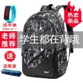 Schoolbag Boy Elementary School Students Grades 3 to 6 Backpack Large Capacity Solid Junior High School Backpack2023Years of the New. 