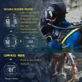 NORTH EDGE Digital Dive Watch for Men 100M Waterproof Dive Computer Watch with Compass Altimeter Barometer. 