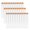 90 Pcs Test Tubes, Test Tubes with Corks Glass Test Tubes 20 X 150mm Test Tube for Flowers. 