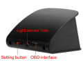Obd Smart Digital Meter Hud P10 For Car Speedometer Temperature Rpm Mileage Guage Up Display. 