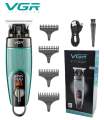 VGR Rechargeable Professional Hair Clipper and Trimmer LED Display 150 Min Runtime 4 Length. 