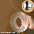 Nano 3 Meter & 1 Meter Tape Nano Transparent Magic Gel Tape Multi Function Multi Purpose Seamless Double Side Tapes Strong Stick Removable Washable and Reusable Tape. 
