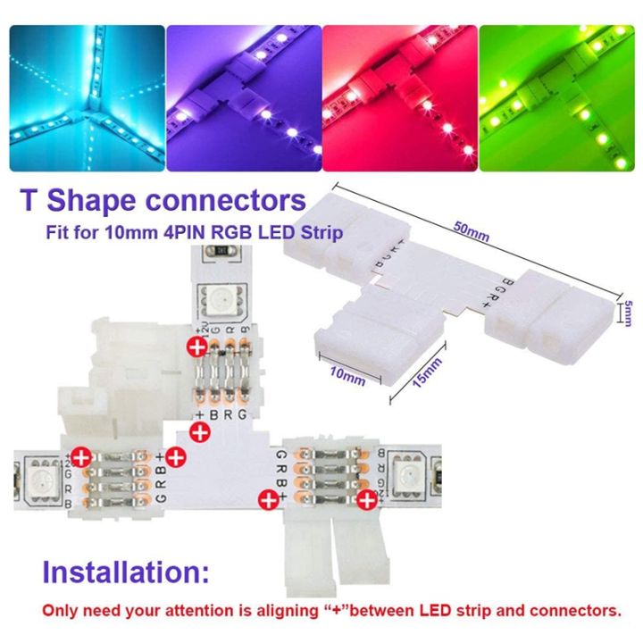 16.4FT(5M)%204-Pin%20RGB%20LED%20Strip%20Extension%20Cable,LED%20Strips%20Connectors%20Kits%20for%205050%20Flexible%20RGB%20LED%20Strip%20Light%20-%20Image%203