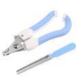 Pet Cat Dog Nail Clipper Cutter With Sickle Stainless Grooming Scissors Clippers Conbo. 