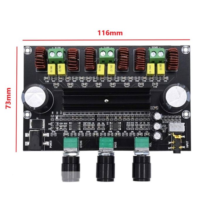 XH-M573%20TPA3116D2%20TPA3116%2050W+50W+100W%202.1%20Channel%20Digital%20Power%20Amplifier%20Board%20Bass%20Subwoofer%20Amplifier%20Module%20%5BMOD-AUD-002%5D%20-%20Image%204