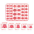 30Pcs Motorcycle Screw Cap Cover Modified Decorative Handlebar Engine Screw Nut Bolt Caps for Yamaha Honda Accessories. 