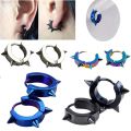earings for men hikaw for boys earings for men 2 Pcs Men Rivet Geometric Spike Stainless Steel Fashion Stud Earring Hoop Earrings Accessories Jewelry. 