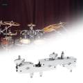 Drum Rack Clamp Connecting Drums Clamp for Percussion Instrument Attachments. 