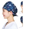 Operating room hat female nurse cap confinement cap chemotpy head cap dental dental clin doctor work cap male. 