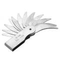 R0.3-R52 1.5-100mm Stainless Steel Radius Fillet Gauge External Internal Concave Convex Measu g Tool R Rule. 