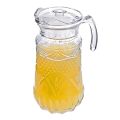 Red Cherry XMK01-10 Glass Jug with Lid Customized easy to use Transparent. 