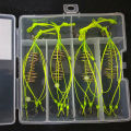 4pcs HighCarbon Fishing Hooks Carp Feeder Proof Hanging Explosion Hook Tool. 