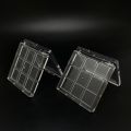 9 Gride Empty Eyeshadow Palette Plastic DIY Makeup Storage Box Cosmetics Tool Sample Powder Travel Containers Make Palettes. 