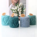 Plaster Flip Sugar Mold Desktop Ornaments Soap Resin Plaster Making Set DIY Handmade Aromatherapy Plaster Mould Lily Of The Valley Pillar Silicone Candle Mold. 