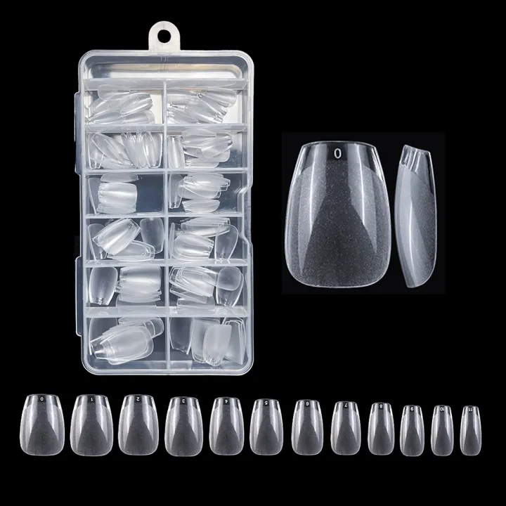 120pcs%20XXS%20Extra%20Short%20Square%20Nail%20Tips%20Half%20Matte%20Pre-shaped%20Nail%20for%20Small%20Nail%20Bed%20Poly%20Nail%20Extensions%20Press%20on%20Nails%20-%20Image%207