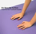 Outtobe Extra Thick Non Slip Exercise Mat for Yoga Pilates and Floor Workouts Comfortable and Durable for All Fitness Levels. 