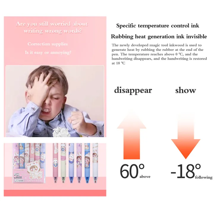 1pcs%20Kawaii%20Bunny&Girls%20Cartoon%20Erasable%20Gel%20Pen%20School%20Office%20Supply%20Stationery%20Cute%20Gel%20Pens%20Gift%20Prizes%20Erasable%20Pen%20-%20Image%202