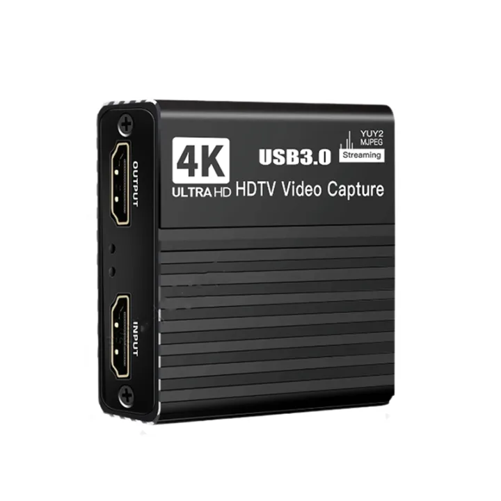 Video Recording Box 4k 1080p 60FPS HD Compatible USB 3.0 Multi ...