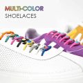 06 pcs Lazy Tying-Free Elastic Shoelaces, Laces Special No Tie Rubber, for Kids and Adults, Elastic Shoelaces for Sneakers (color). 