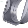 Air Vent Duct Connector Flange Straight Ventilation Pipe for Ventilation Metal Vent. 