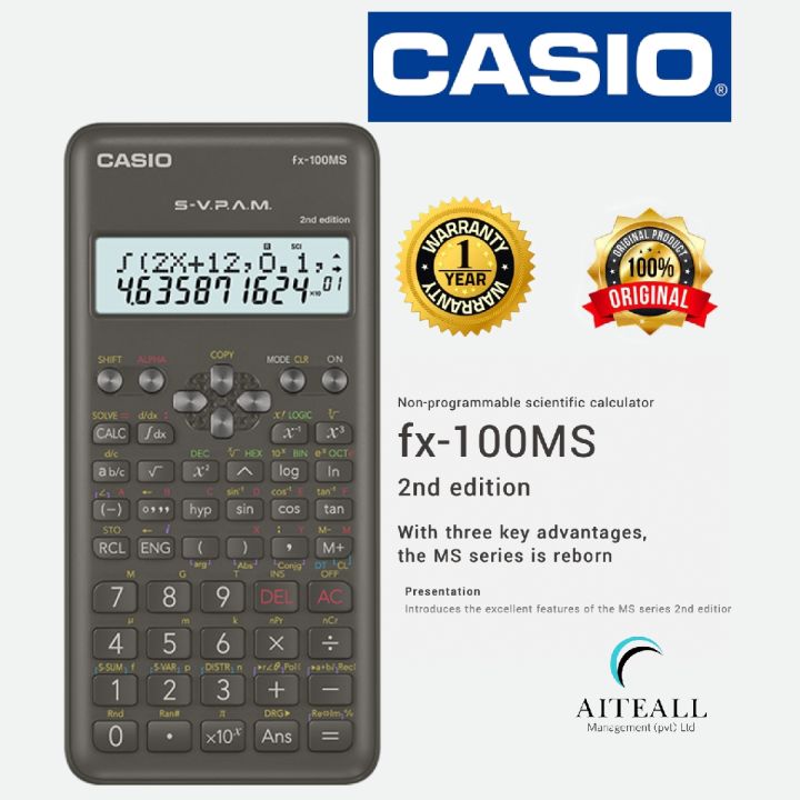 Calculator fx 100 sale