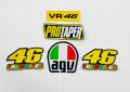 Bike sticker VR sticker 46 and AVG. 