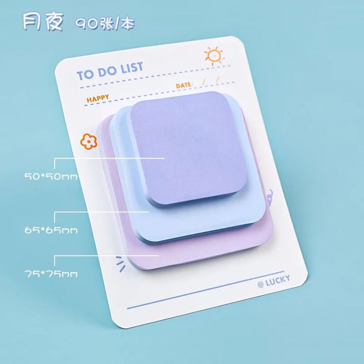 Lld Quick Notes LLD Creative Post Colour Self Stick Notes Sticky Notes Cute Stationery ...