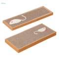 Cat Scratchers Cardboard Scratching Lounge Bed Grinding Claw Scratch Pad Toy 37cmx12cmx2cm. 