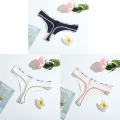 SMY 3PCS Ladies Cotton Underwear T Back Women Briefs  Low-Rise Breathable Women Panties. 