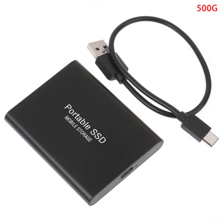 4TB/2TB/1TBGB Mobile Hard Disk Type C USB3.1 Portable SSD Solid State Drive