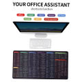 Waitz Naitz Oversized Gaming Mouse Pad Keyboard Shortcuts Mouse 【Hot New Release】Pad Computer Office Waterproof Non-slip Large Desk Pad. 