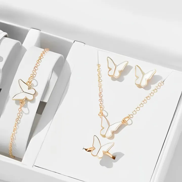 5PCS%20Fashion%20Butterfly%20Pendants%20Necklace%20Earrings%20Ring%20Bracelet%20Sets%20For%20Women%20Jewelry%20Set%20Bridal%20Wedding%20Jewelry%20Gift%20Moya%20-%20Image%202