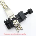 【ZIME】Stainless Steel Watch Strap Remover Tool Chain Adjuster Replace Watch Band Bracelet Link Pins Remover Repair Tool Kit Wholesale. 