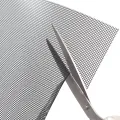 【ZOSR】10PCS Pot Hole Mesh Drain Pad Round Square Grid Mat Screen Bottom Prevent Soil Loss Breathable Bonsai Plant Gardening Tools. 