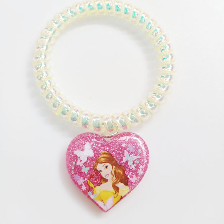 Disney%20Princess%20Telephone%20Line%20Bracelet%20Anime%20Cartoon%20Princess%20Cinderella%20Bell%20Rapunzel%20Elastic%20Spring%20Bracelet%20Gift%20-%20Image%203