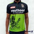 Royal Challengers Bangalore RCB Cricket Fan T Shirt - Green - Short Sleeve. 