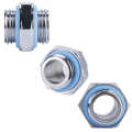 3PCS External xagonal G14 Thread Tube Connector Fitting for PC Water Cooling System. 