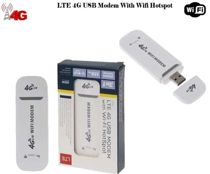 Genuine 4G / 3G LTE USB WIFI Portable Dongle + Router + Modem + Hotspot + WIFI