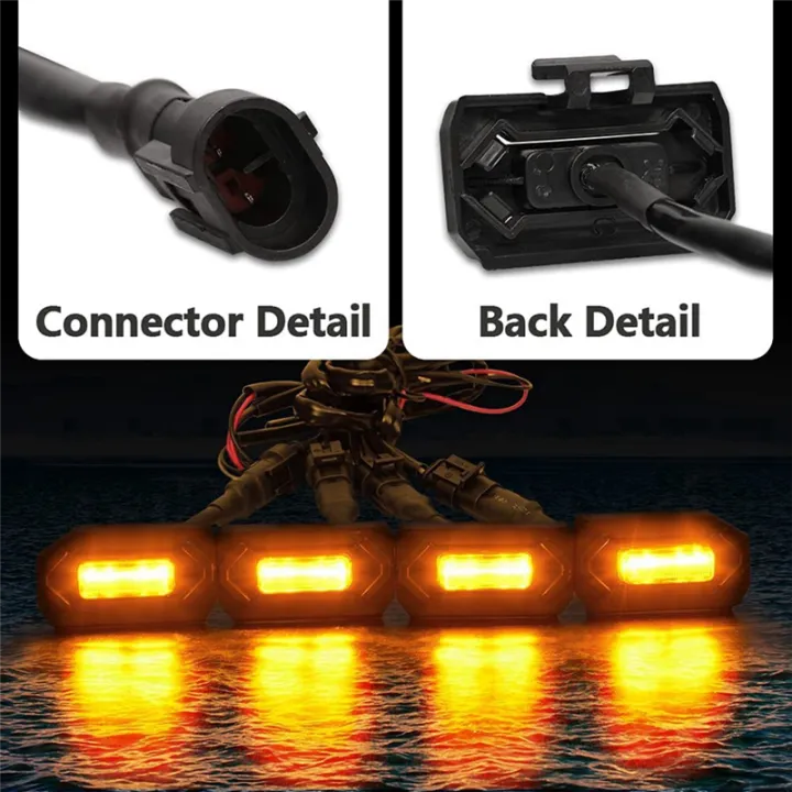 4PCS%20Car%20LED%20Front%20Grill%20Lights%20External%20Grill%20Lamp%20Smoke%20Amber%20Light%20Replacement%20Car%20Accessories%20-%20Image%203