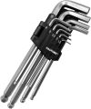 9 Pcs Allen Wrench Key Set with LONG and Small Arms Available. 
