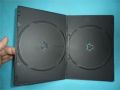 DVD Cover DVD Case DVD Box 7mm Black 2 in 1. 