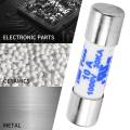 Multimeter 10 x 38mm 1000V 10A Cylinder Ceramic Fuse White. 